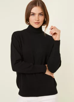 Maison Montagut Pulls>Pull Col Roule En Cachemire - Anabelle
