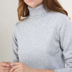 Maison Montagut Pulls>Pull Col Roule En Cachemire - Bauhaus