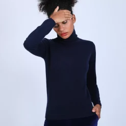 Maison Montagut Pulls>Pull Col Roule En Cachemire - Bauhaus