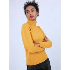 Maison Montagut Pulls>Pull Col Roule En Cachemire - Bauhaus