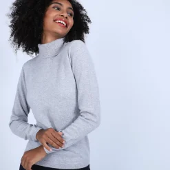 Maison Montagut Pulls>Pull Col Roule En Cachemire - Bauhaus