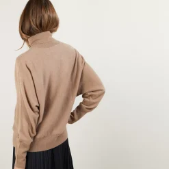 Maison Montagut Pulls>Pull Col Roule En Cachemire - Bob