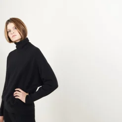 Maison Montagut Pulls>Pull Col Roule En Cachemire - Bob