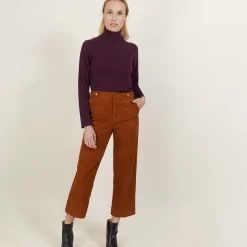 Maison Montagut Pulls>Pull Col Roule En Cachemire - Carole