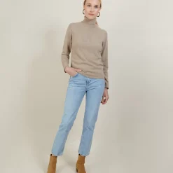 Maison Montagut Pulls>Pull Col Roule En Cachemire - Carole