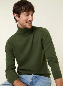 Maison Montagut Pulls>Pull Col Roule En Cachemire - Eduardo