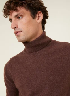 Maison Montagut Pulls>Pull Col Roule En Cachemire - Eduardo