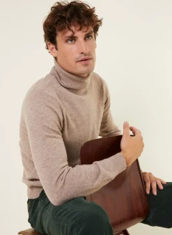 Maison Montagut Pulls>Pull Col Roule En Cachemire - Eduardo