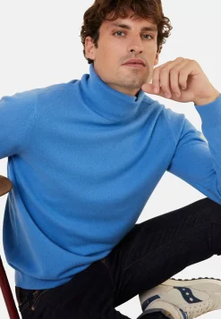Maison Montagut Pulls>Pull Col Roule En Cachemire - Eduardo