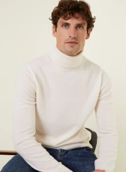 Maison Montagut Pulls>Pull Col Roule En Cachemire - Eduardo