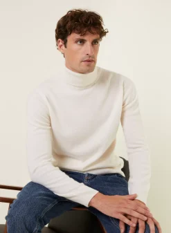 Maison Montagut Pulls>Pull Col Roule En Cachemire - Eduardo