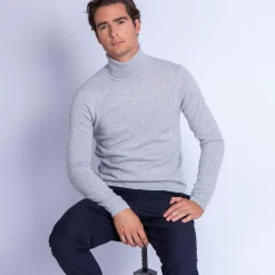 Maison Montagut Pulls>Pull Col Roule En Cachemire - Felipe