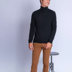 Maison Montagut Pulls>Pull Col Roule En Cachemire - Felipe