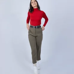 Maison Montagut Pulls>Pull Col Roule En Laine Et Soie - Bettie
