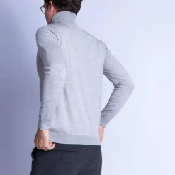 Maison Montagut Pulls>Pull Col Roule En Laine Merinos - Finlay