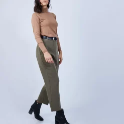 Maison Montagut Pulls>Pull Col Roule En Laine Merinos - Bea