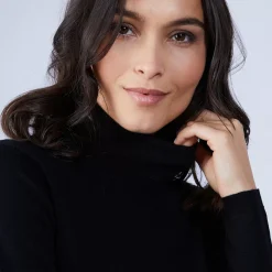 Maison Montagut Pulls>Pull Col Roule En Laine Merinos - Bea