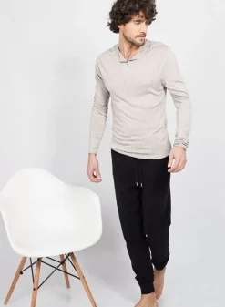 Maison Montagut Pulls>Pull Col Tunisien En Bambou Cachemire - Honura