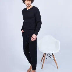 Maison Montagut Pulls>Pull Col Tunisien En Cachemire - Olivier