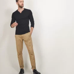 Maison Montagut Pulls>Pull Col Tunisien En Laine - Bono