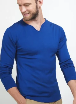 Maison Montagut Pulls>Pull Col Tunisien En Laine - Bono