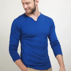 Maison Montagut Pulls>Pull Col Tunisien En Laine - Bono