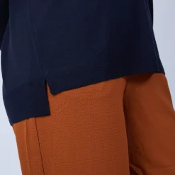 Maison Montagut Pulls>Pull Col V Avec Fentes En Laine Merinos - Bernice
