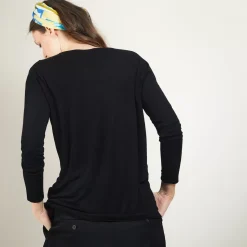 Maison Montagut Pulls>Pull Col V En Bambou Cachemire - Barbara