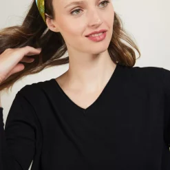 Maison Montagut Pulls>Pull Col V En Bambou Cachemire - Barbara