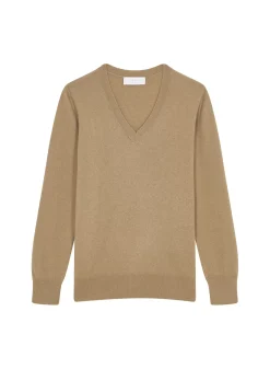 Maison Montagut Pulls>Pull Col V En Cachemire - Abel