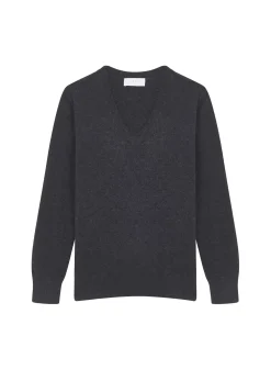 Maison Montagut Pulls>Pull Col V En Cachemire - Abel