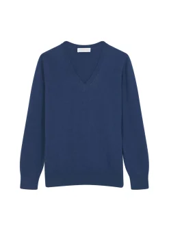 Maison Montagut Pulls>Pull Col V En Cachemire - Abel