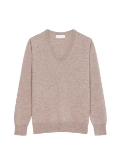 Maison Montagut Pulls>Pull Col V En Cachemire - Abel