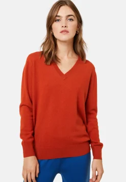 Maison Montagut Pulls>Pull Col V En Cachemire - Abel