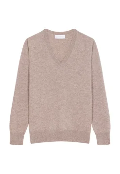 Maison Montagut Pulls>Pull Col V En Cachemire - Abel