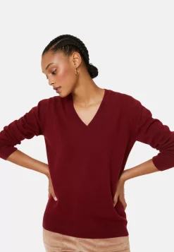 Maison Montagut Pulls>Pull Col V En Cachemire - Abel