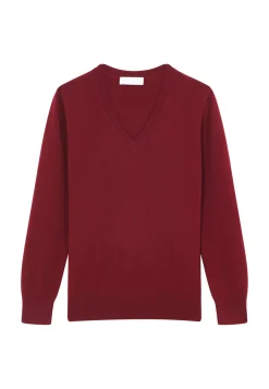 Maison Montagut Pulls>Pull Col V En Cachemire - Abel