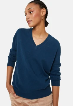 Maison Montagut Pulls>Pull Col V En Cachemire - Abel