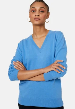 Maison Montagut Pulls>Pull Col V En Cachemire - Abel