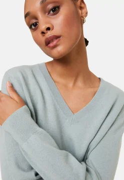 Maison Montagut Pulls>Pull Col V En Cachemire - Abel