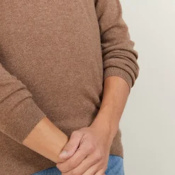 Maison Montagut Pulls>Pull Col V En Cachemire - Benjamin