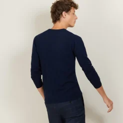 Maison Montagut Pulls>Pull Col V En Cachemire - Benjamin