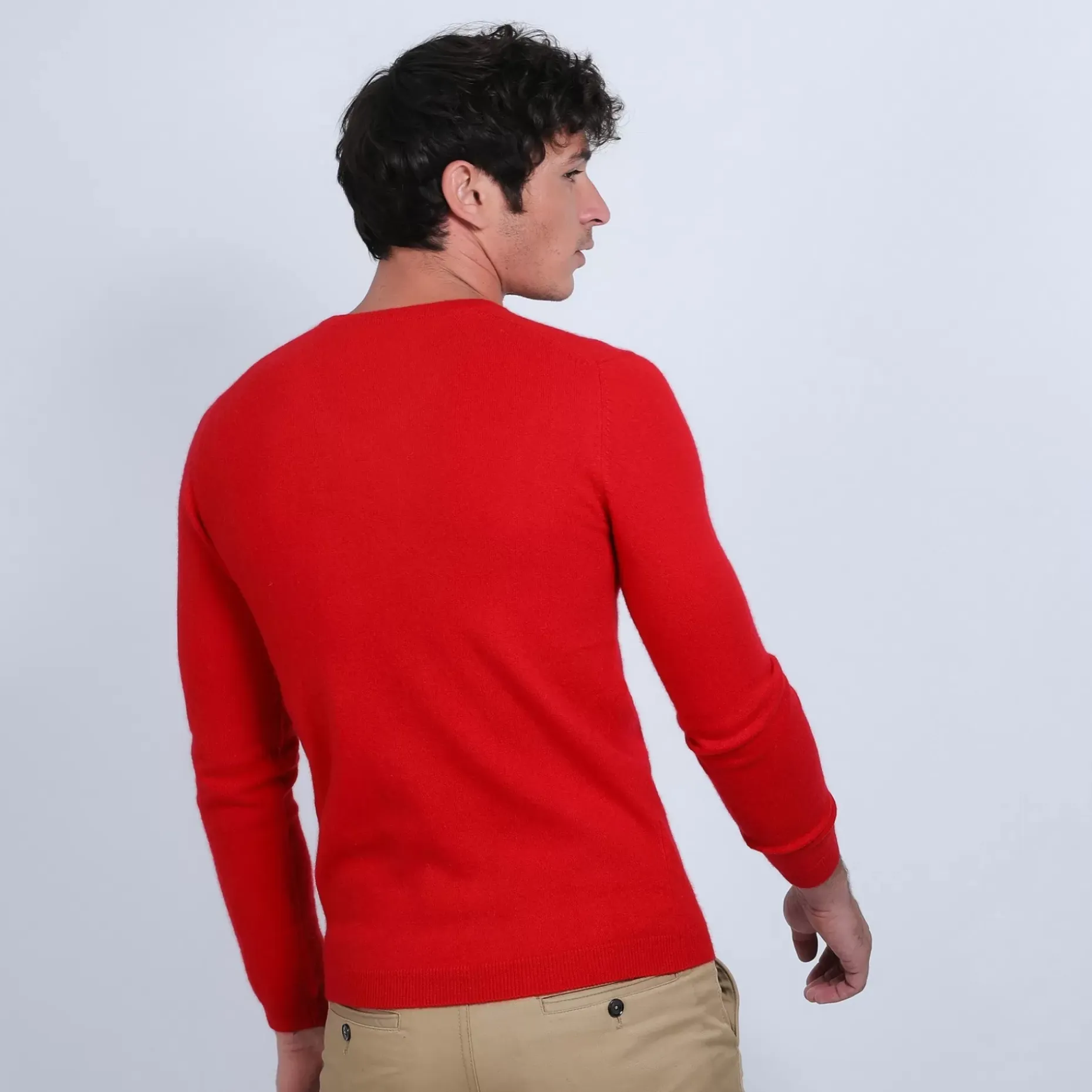Maison Montagut Pulls>Pull Col V En Cachemire - Benjamin