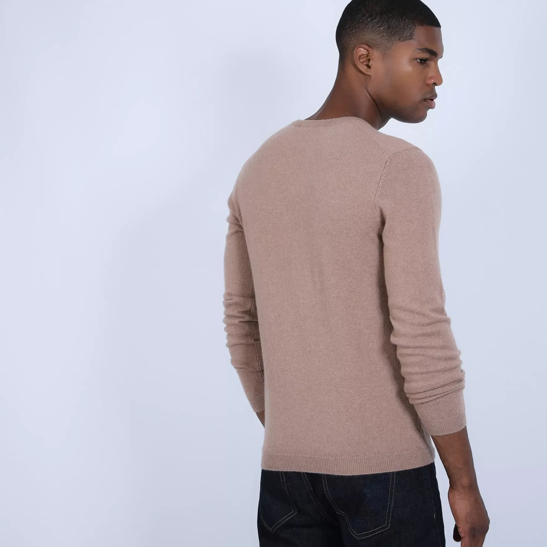 Maison Montagut Pulls>Pull Col V En Cachemire - Benjamin