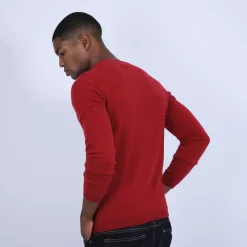 Maison Montagut Pulls>Pull Col V En Cachemire - Benjamin