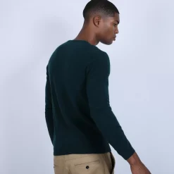 Maison Montagut Pulls>Pull Col V En Cachemire - Benjamin