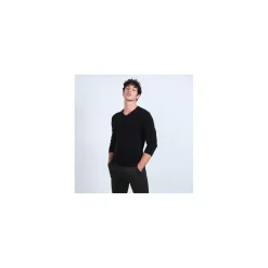Maison Montagut Pulls>Pull Col V En Cachemire - Benjamin