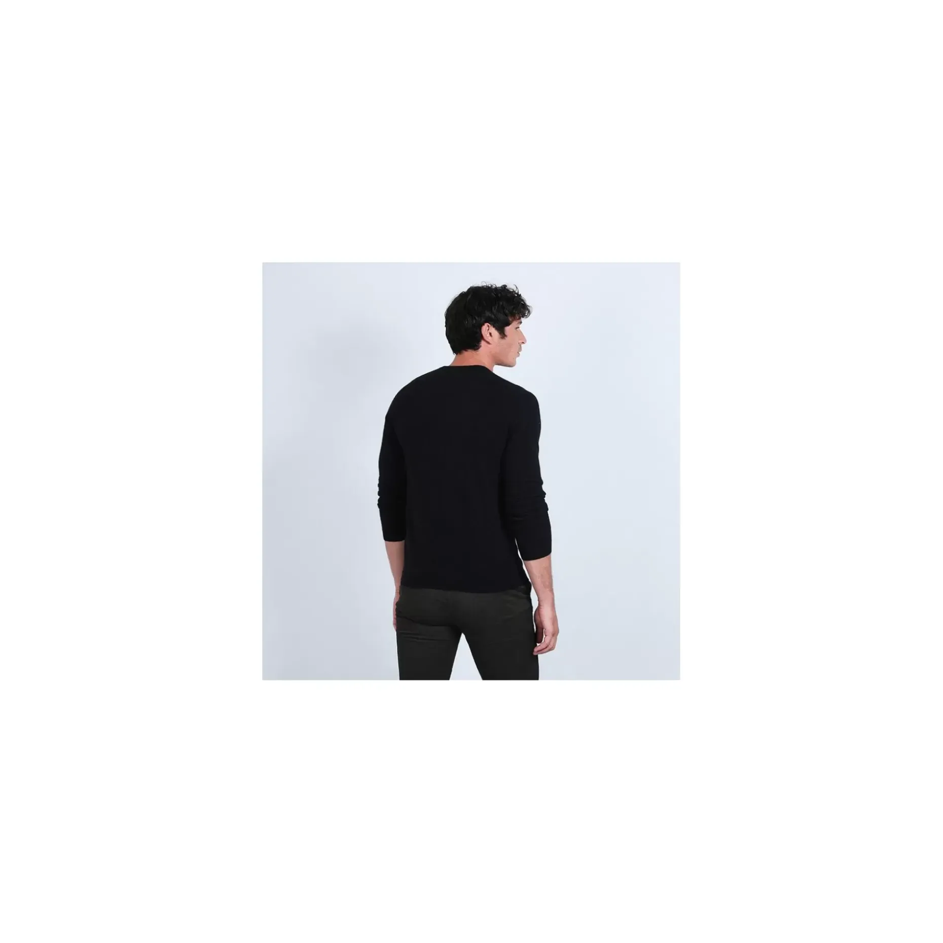 Maison Montagut Pulls>Pull Col V En Cachemire - Benjamin