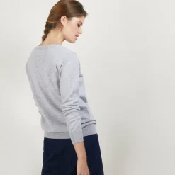 Maison Montagut Pulls>Pull Col V En Cachemire - Bertille