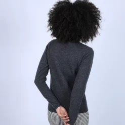Maison Montagut Pulls>Pull Col V En Cachemire - Bijou